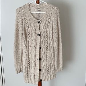Women’s Knit Front Button Cardigan